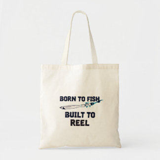 Fish-Rocket Graphic Tote Bag