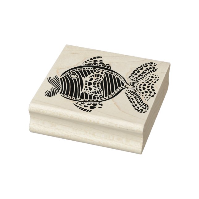 Fish Rubber Stamp (Stamp)