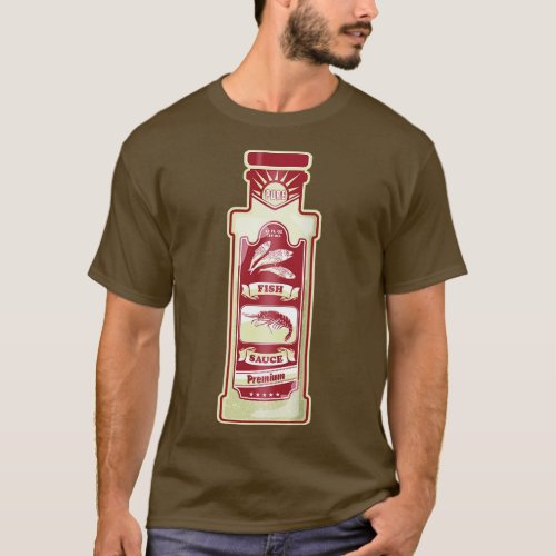Fish Sauce Illustration T_Shirt