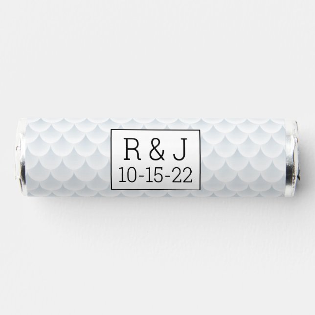 fish scale abstract vector background breath savers® mints (Front)