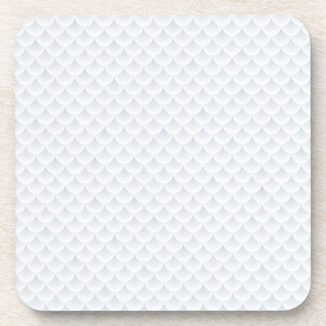 fish scale abstract vector background coaster (Front)