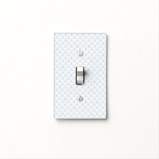 fish scale abstract vector background light switch cover (In Situ)
