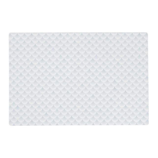 fish scale abstract vector background placemat (Front)