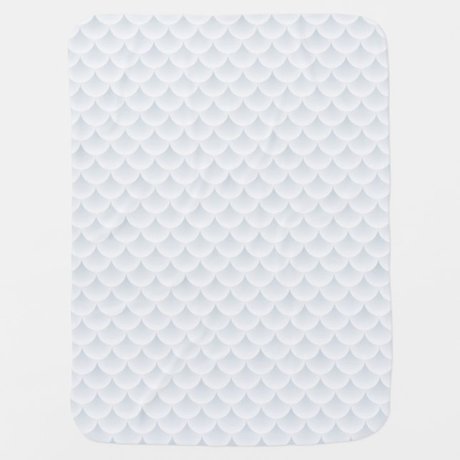 fish scale abstract vector background swaddle blanket (Front)