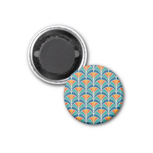Fish Scale Asian Traditional Magnet