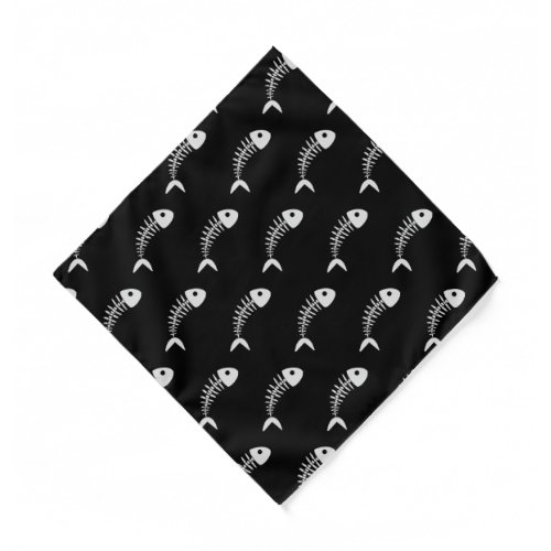 Fish Scale Bones AdultLarge 22 x 22 Bandana