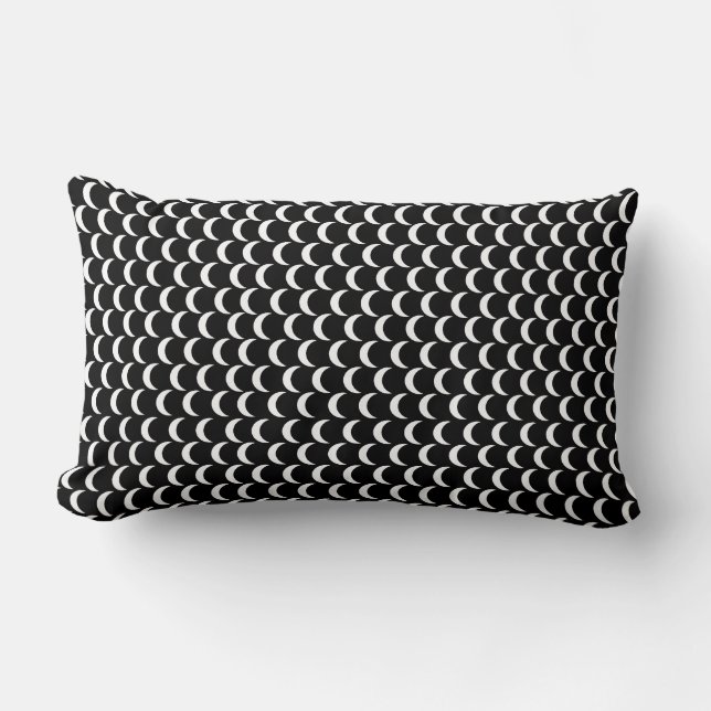 Fish Scale Pattern American MoJo Pillow Lumbar (Front)