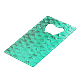 "Fish scale Speed bottle opener" Credit Card Bottle Opener