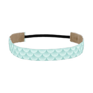 Fish Scales Pattern Athletic Headband