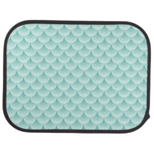 Fish Scales Pattern Car Floor Mat