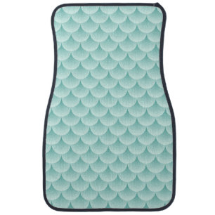 Fish Scales Pattern Car Floor Mat
