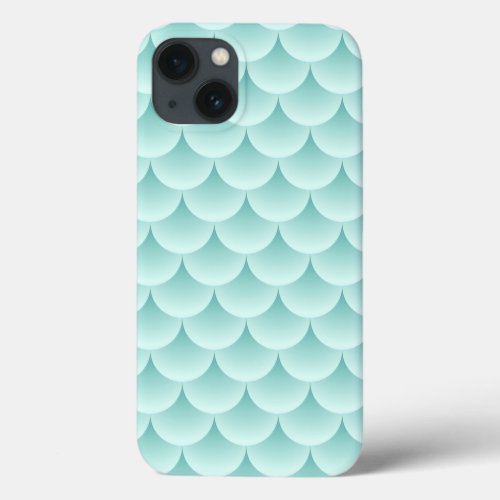 Fish Scales Pattern iPhone 13 Case