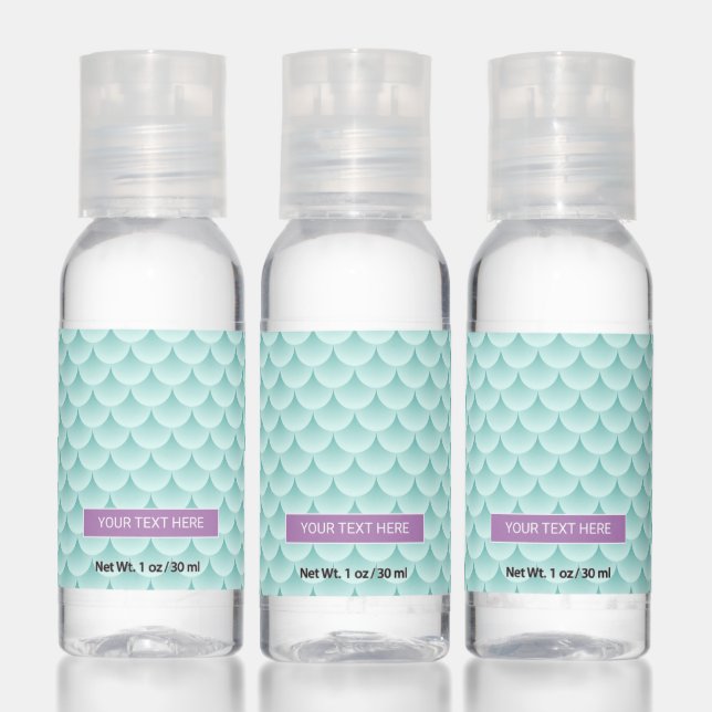Fish Scales Pattern Hand Sanitizer (Set)