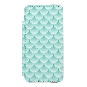 Fish Scales Pattern iPhone SE/5/5s Wallet Case