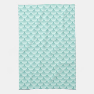 Fish Scales Pattern Kitchen Towel