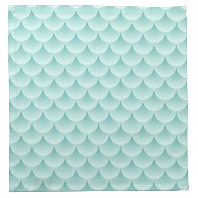 Fish Scales Pattern Napkin (Front)