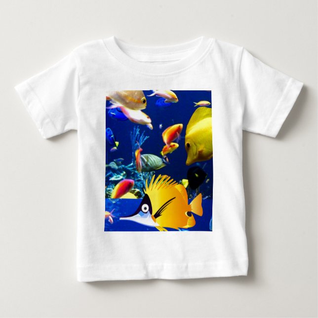 fish sea baby T-Shirt (Front)