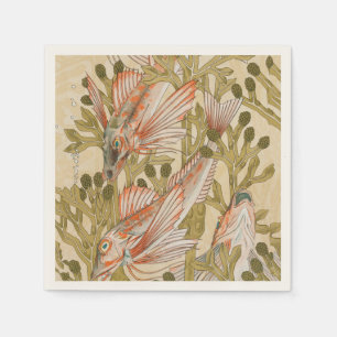 Fish Sea Life Underwater Animal Napkins