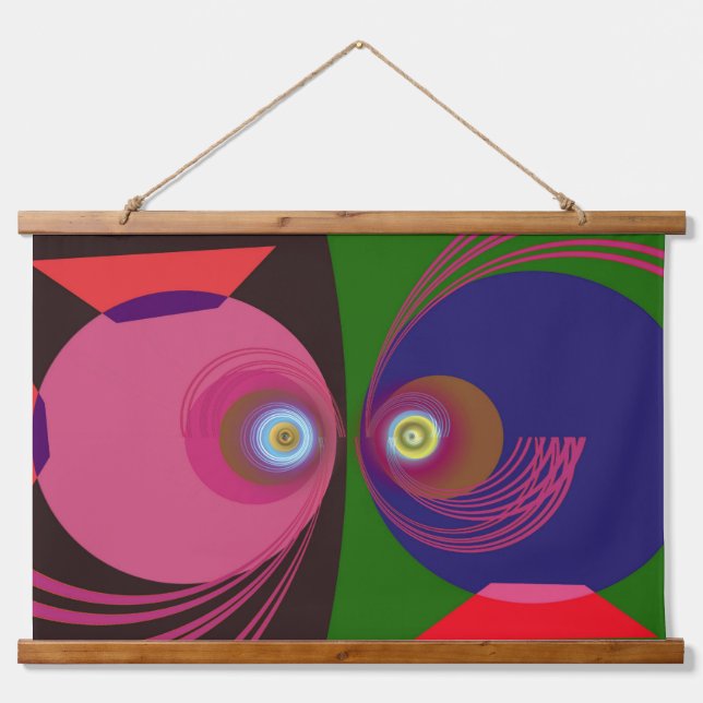 Fish Sign Hanging Tapestry (Front)