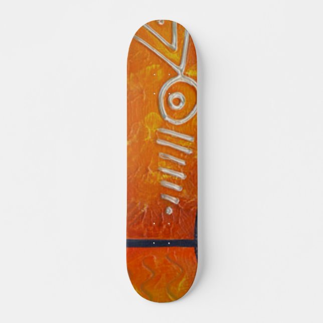 Fish Skateboard Deck (Front)