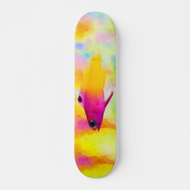 Fish Skateboard Deck (Front)
