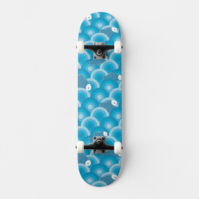 Fish Skateboard Deck (Front)