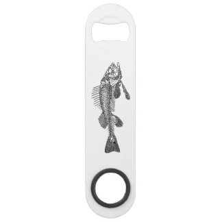 Fish skeleton bar key