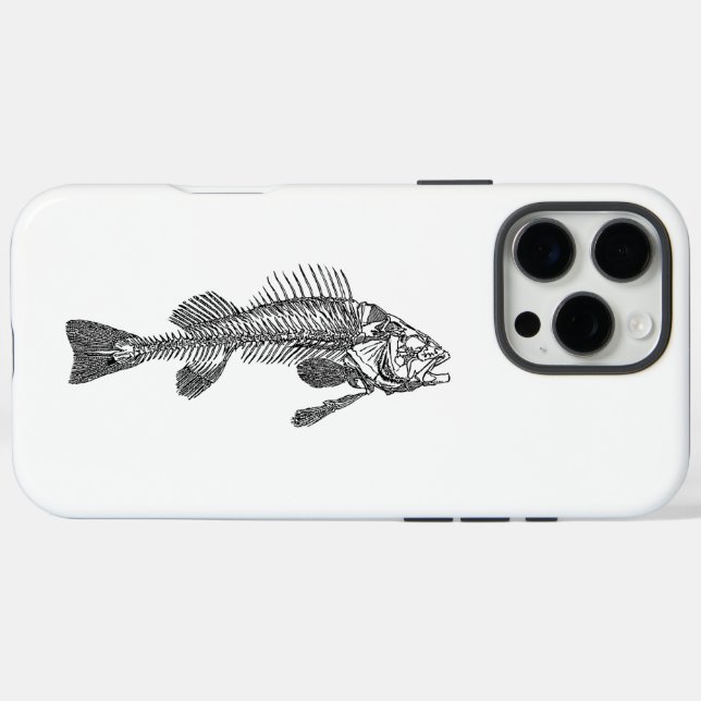 Fish skeleton Case-Mate iPhone case (Back (Horizontal))
