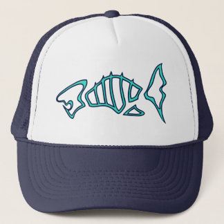 Fish Skeleton Trucker Hat