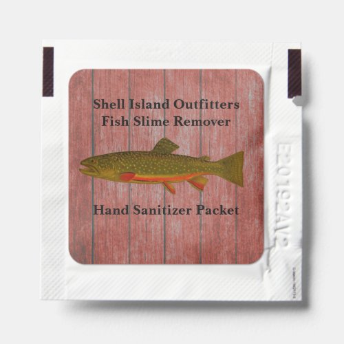Fish Slime Remover Hand Sanitizer Packet
