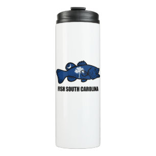 Fish South Carolina Thermal Tumbler