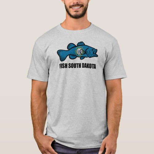 Fish South Dakota T_Shirt