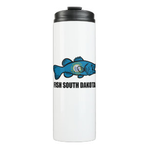 Fish South Dakota Thermal Tumbler