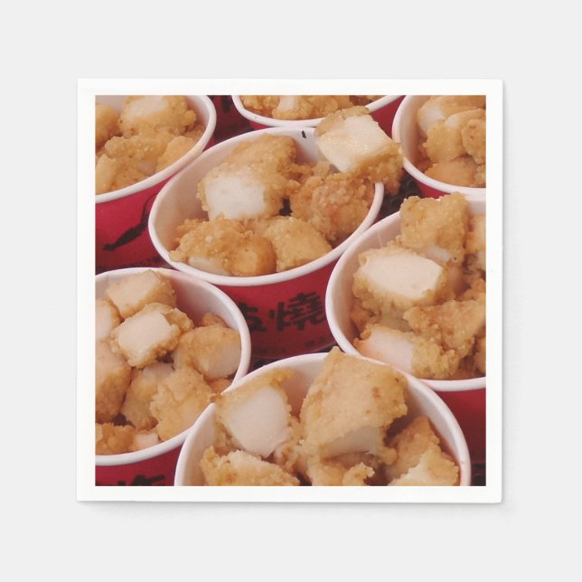 Fish Standard Cocktail Paper Napkins (Front)