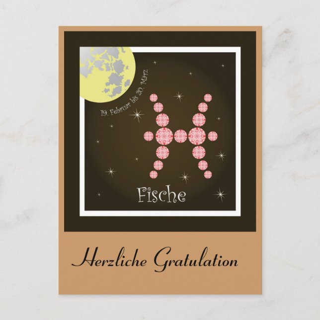 fish star postcard (Front)