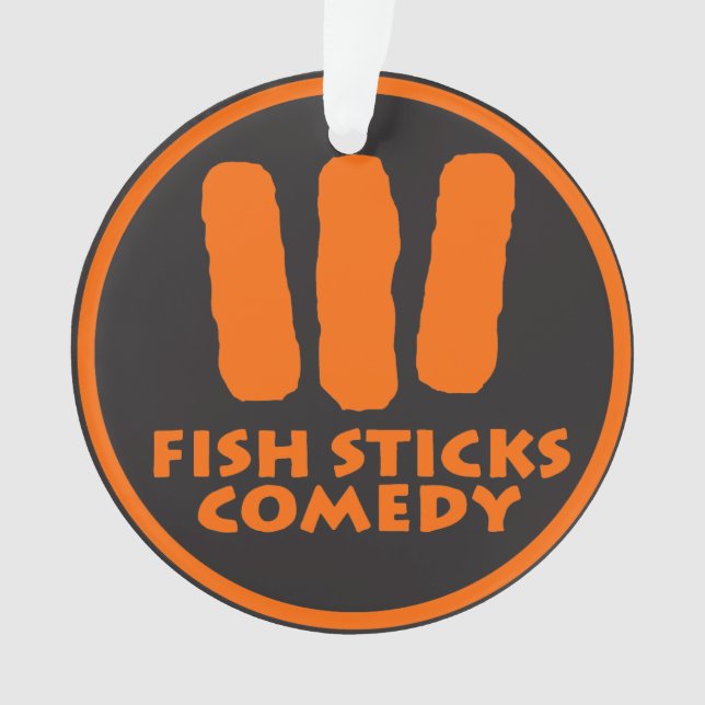 Fish Sticks Comedy Christmas Ornament (Front)