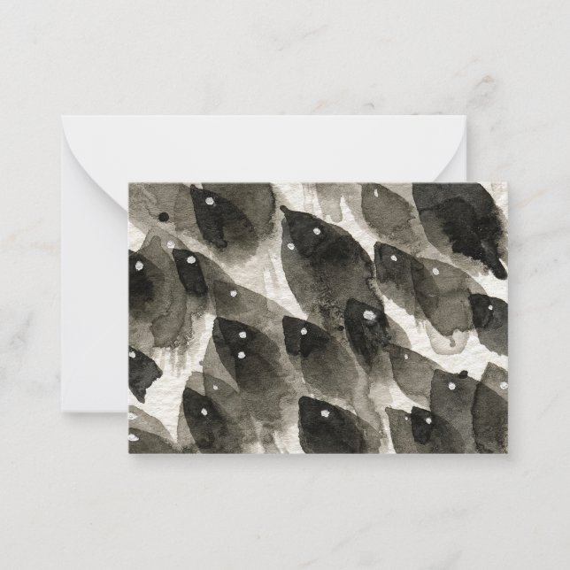 Fish Storm Note Card (Front)