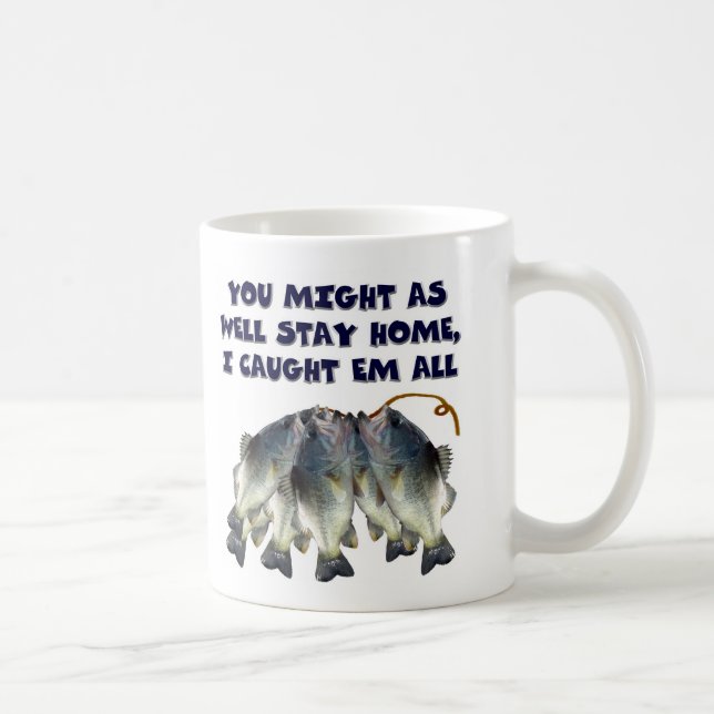fish stringer coffee mug (Right)