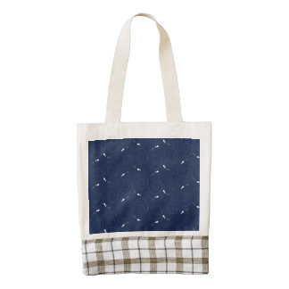 Fish Swimming in the Deep Blue Sea Zazzle HEART Tote Bag