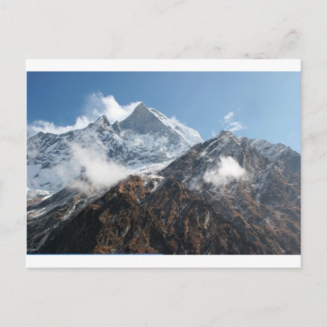 Fish Tail Mountain 1 Postcard (Front)