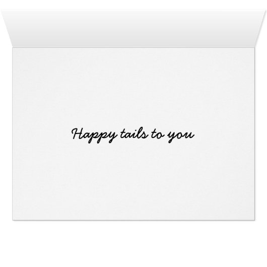 Fish Tails (Tales) Card (Inside Horizontal (Bottom))
