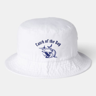 Fish Taking the Bait DIY Colors Bucket Hat