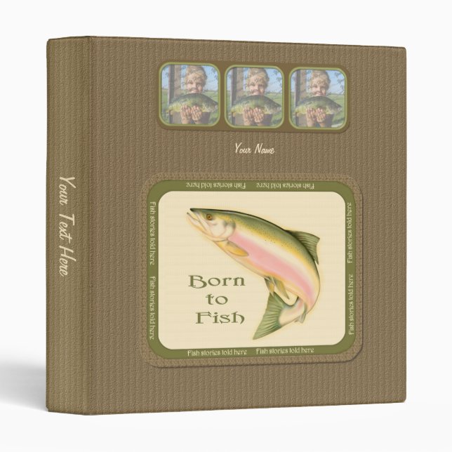 Fish Tales 3 Ring Binder (Front/Spine)