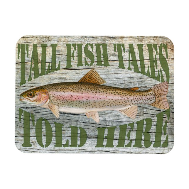 Fish tales magnet (Horizontal)