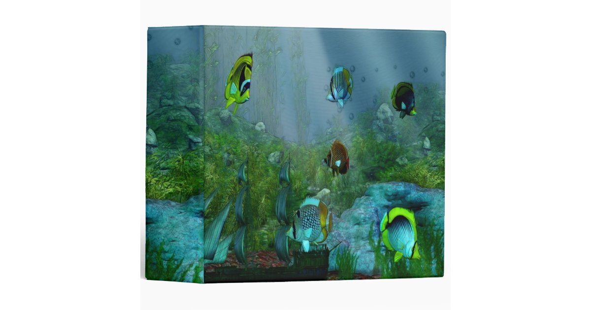 Fish tank aquarium poster, Zazzle