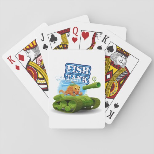 Fish Tank Humorous Playing Cards