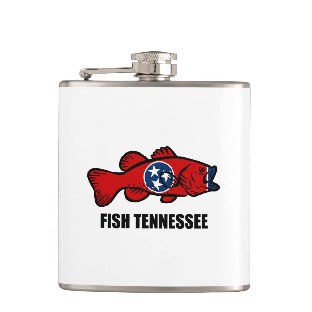 Fish Tennessee Flask (Front)