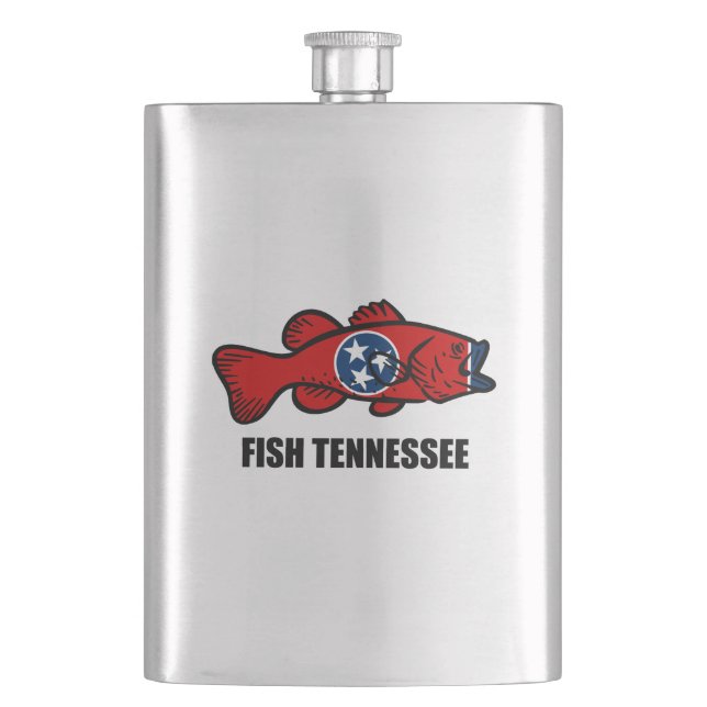 Fish Tennessee Flask (Front)