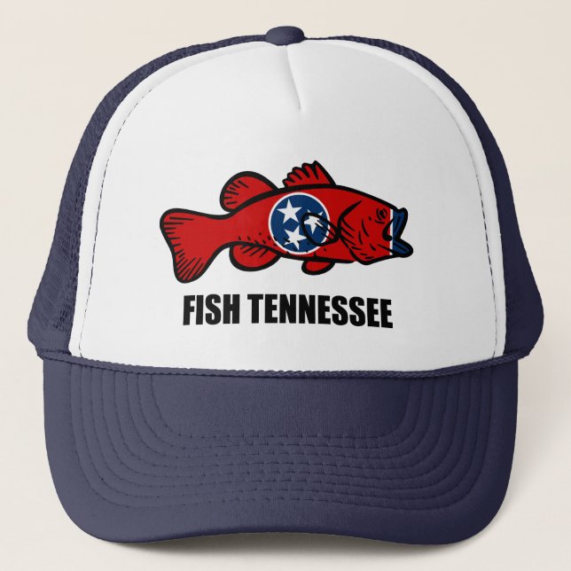 Fish Tennessee Trucker Hat (Front)