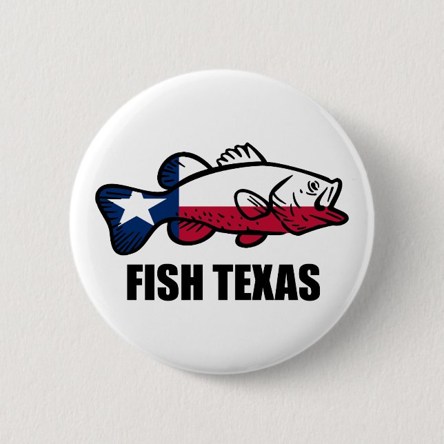 Fish Texas Button (Front)